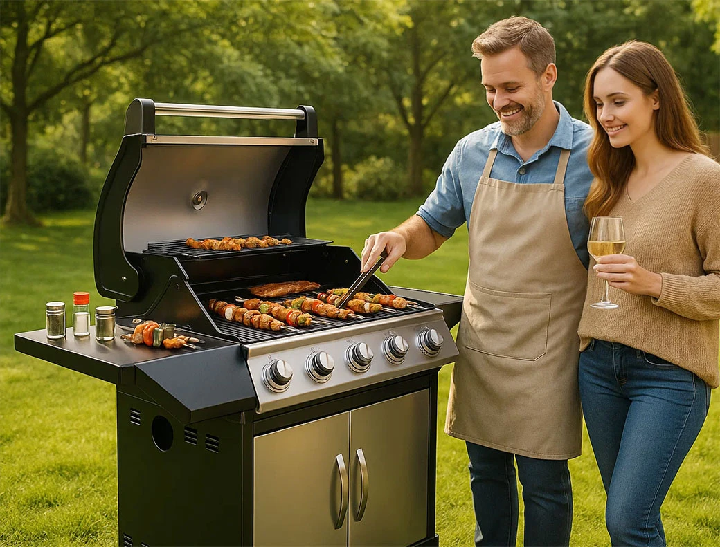 Série de barbecues à gaz